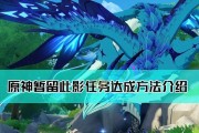 原神特殊留影机任务（探索特殊留影机功能）