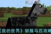 我的世界手机怎么把马？操作步骤是什么？