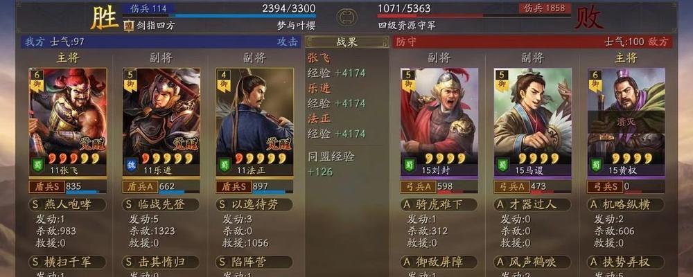 张飞，三国中的狂战士（以策马三国志为例）