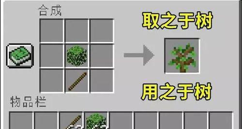 我的世界树叶合成攻略（如何合成树叶条件与注意事项）