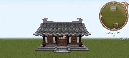 《我的世界》中式屋顶建造指南（从零开始）