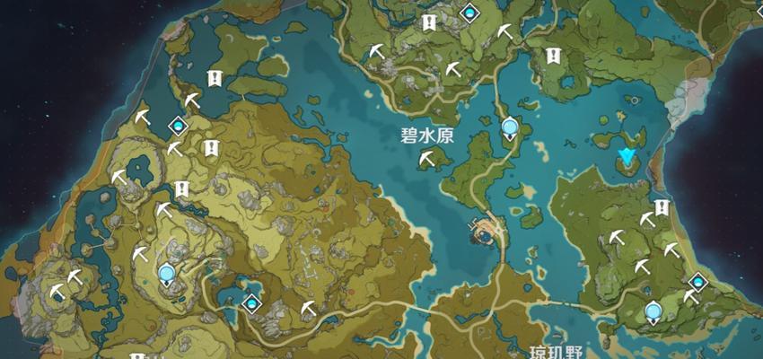 《原神》圣遗物调查点狗粮快速收集路线一览（从零开始）