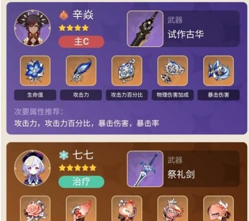 《原神香菱阵容搭配攻略》（打造最强香菱阵容）