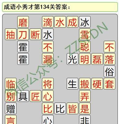 成语小秀才第122关答案是什么？如何顺利通过122关？