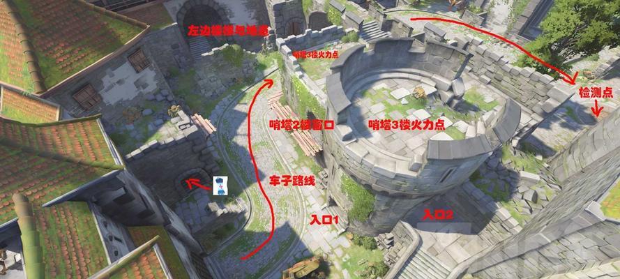 穿越火线手游港口地图A点攻防策略解析？