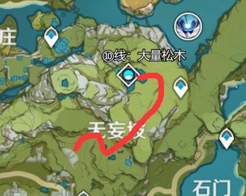 原神松木采集点在哪里？