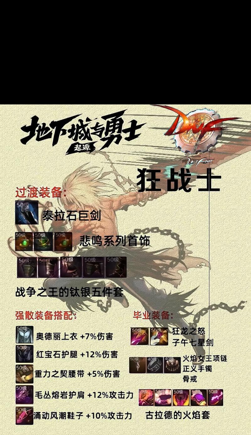 dnf中将军职业应该选择哪些装备？