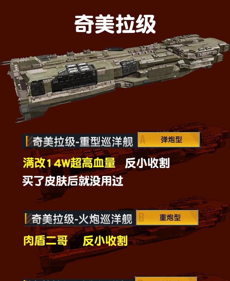 战舰世界九级巡洋舰的大口径炮性能如何？选择大口径炮的理由是什么？